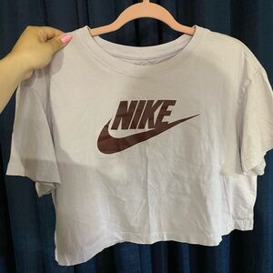 Nike Purple Crop Top